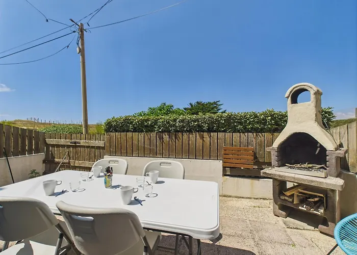 Апартаменты 20 M De La Plage, Pour 4, Terrasse