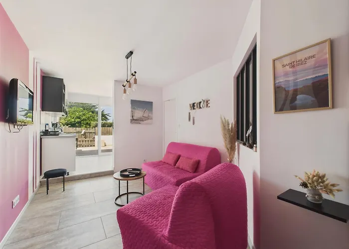 Apartman 20 M De La Plage, Pour 4, Terrasse *