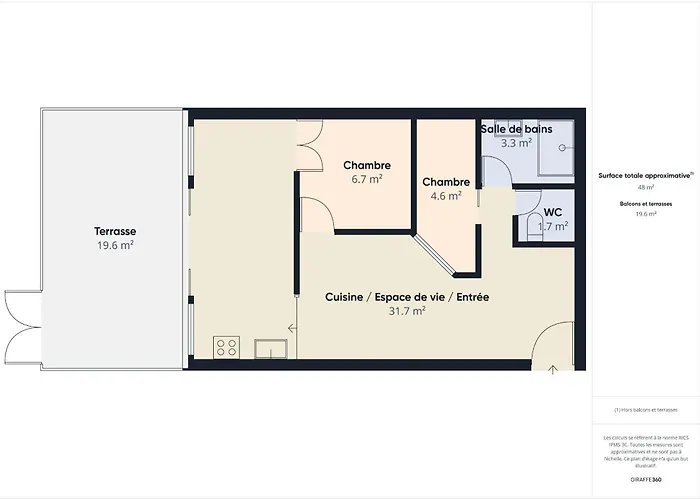 20 M De La Plage, Pour 4, Terrasse Saint-Hilaire-de-Riez